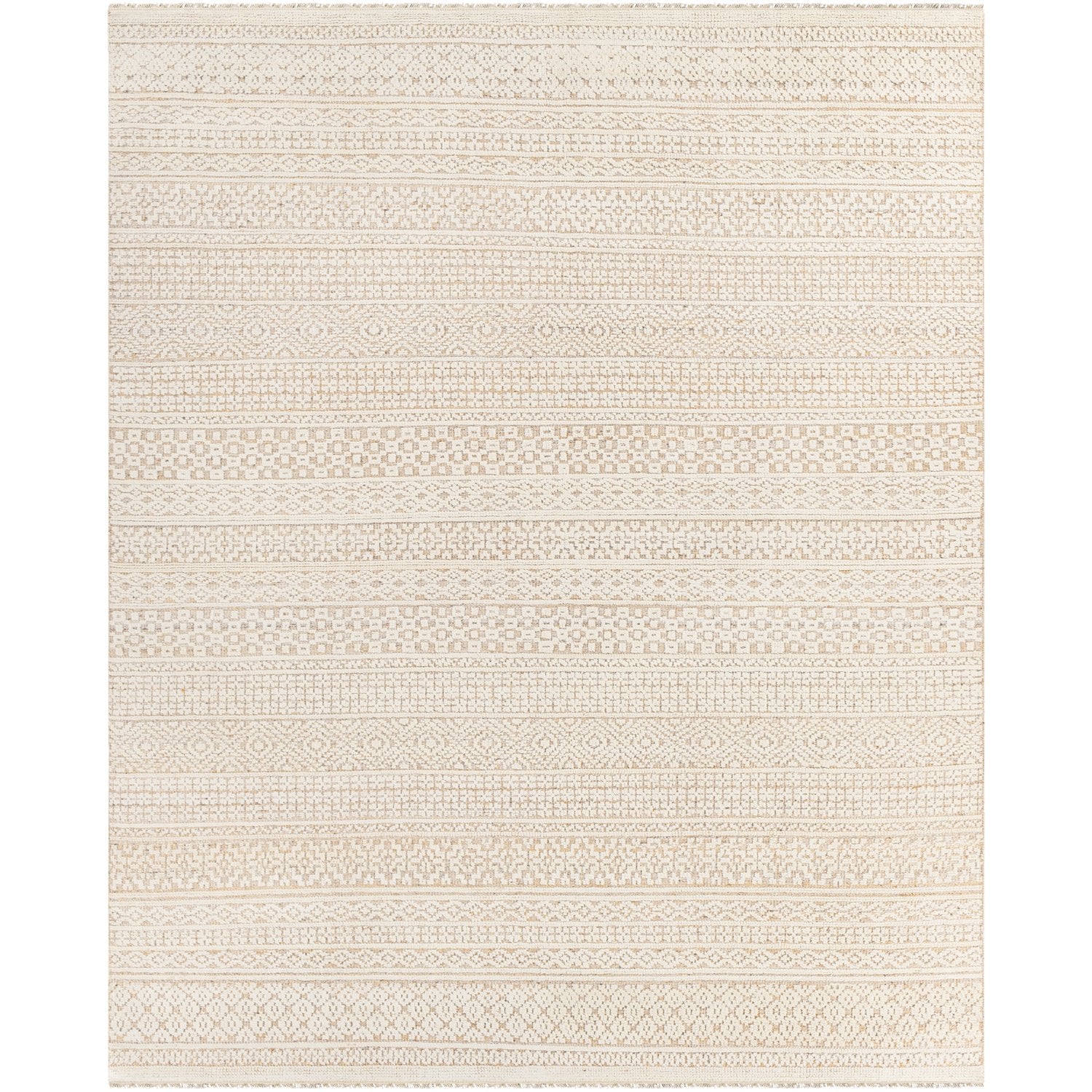 Nobility Hand Knotted Rug in Wheat