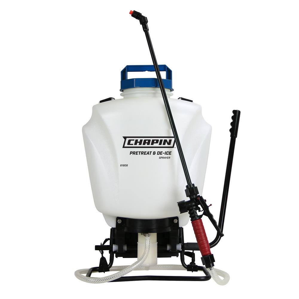 Chapin 4 Gal. Pre-Treat and Liquid Ice Melt Backpack Sprayer 61808