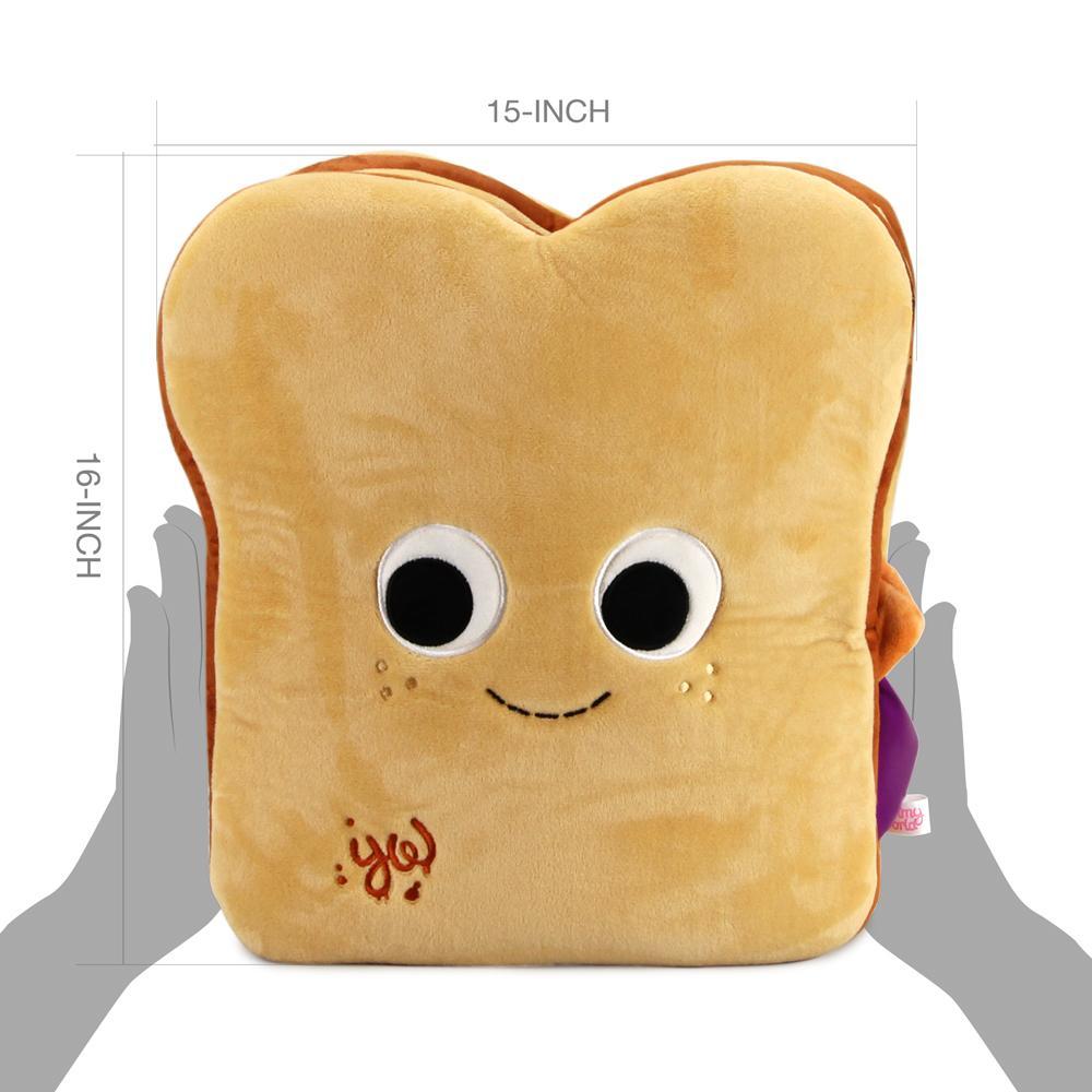 Yummy World Parker & Jayden Peanut Butter and Jelly Sandwich Plush