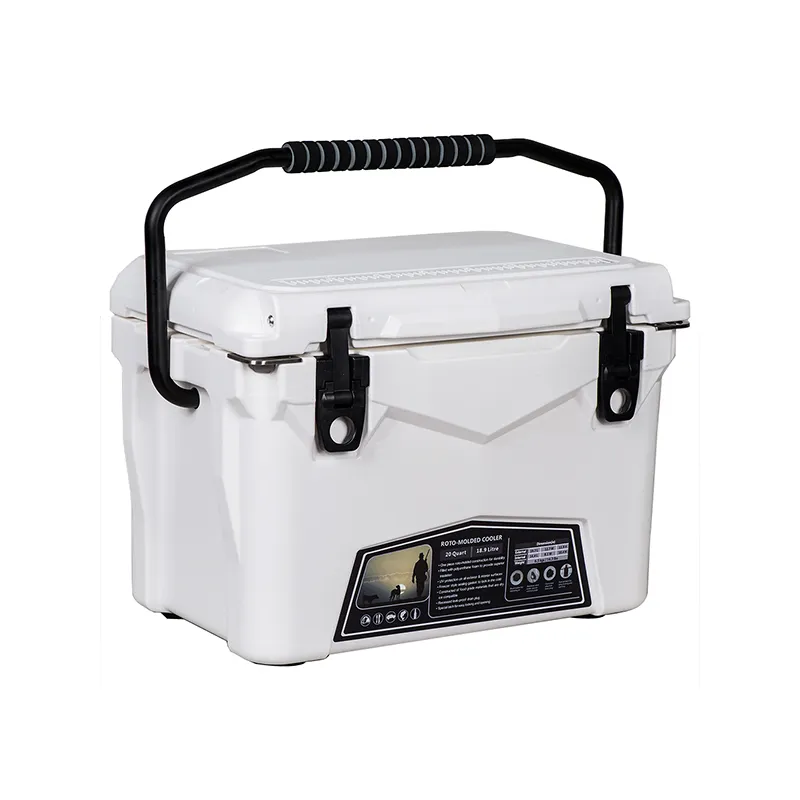 Camping Ice Chest Hiking Cooler Box OEM Water Wine rotomolded coolers Refrigerated Car Cool Storage Box