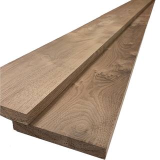 Swaner Hardwood 1 in. x 6 in. x 7 ft. Walnut S4S Board (2-Pack) OL04051684WA