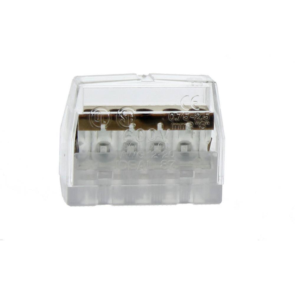 IDEAL In-Sure 5-Port Push-In Wire Connector (150-Jar) 30-087J