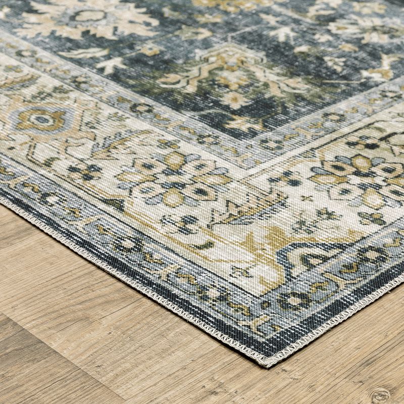 StyleHaven Clarissa Washable Vintage Ornate Area Rug