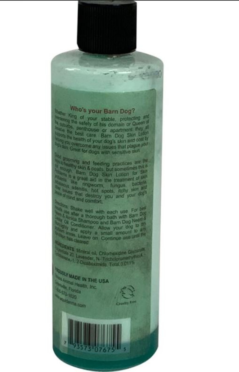 Barn Dog Hot Spot Skin Lotion， 16 Oz.