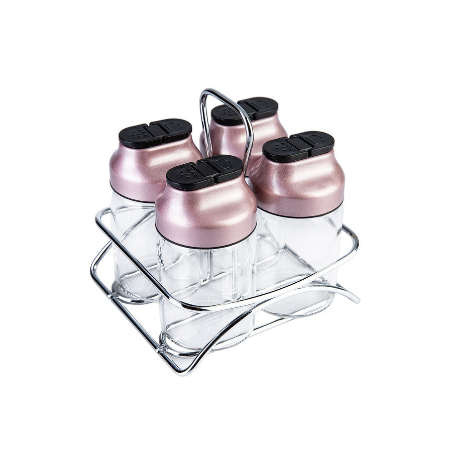 Karaca Dimple Rosegold 5 Piece Spice Set 153.03.06.1682