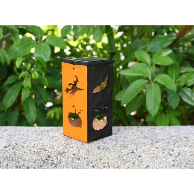 Portable Halloween Cut Out Decorative Outdoor Lantern Clear