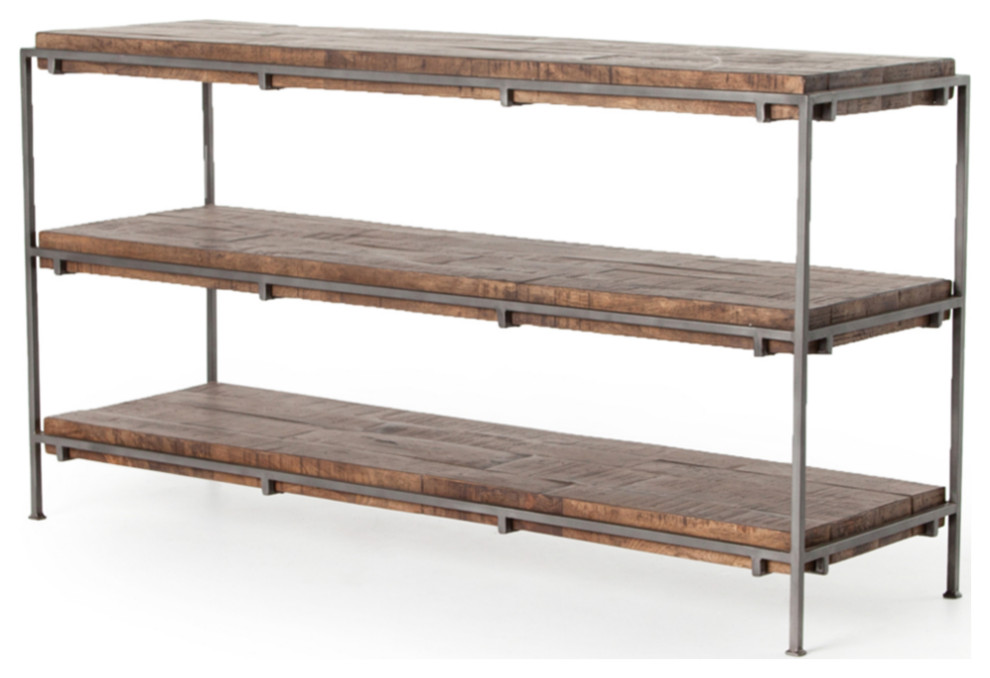 Selman Media Console   Industrial   Media Cabinets   by Marco Polo Imports  Houzz