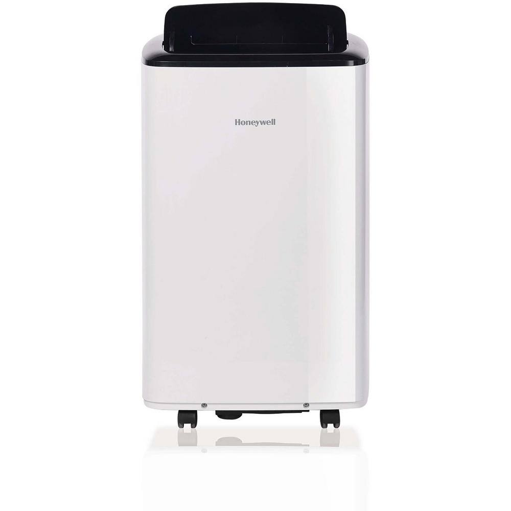 Honeywell 10000 BTU Portable Air Conditioner with Dehumidifier in Black and White HF0CESVWK6