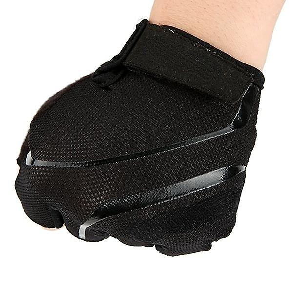 Breathable sport half finger gloves