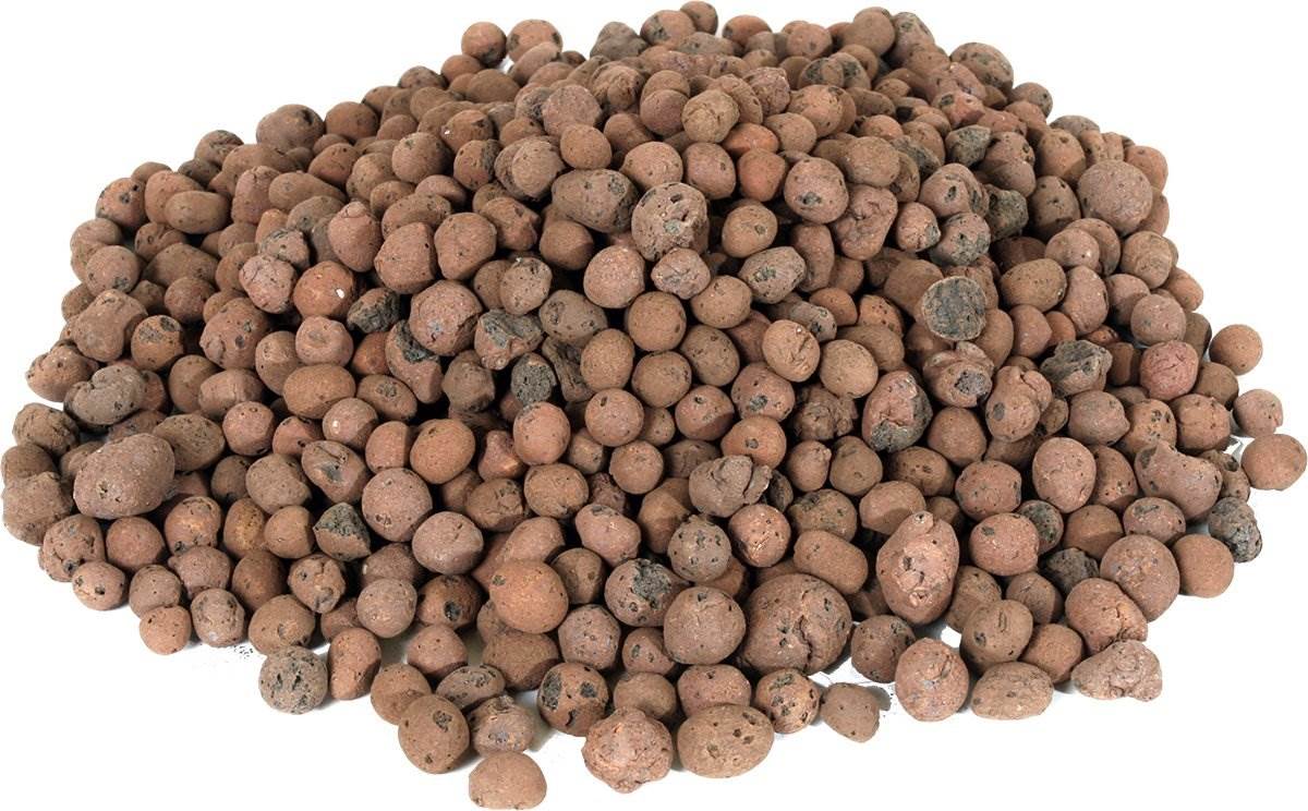 GROW!T GMC25L Hydroponic 100% Natural Clay Pebbles， .90 Cubic Feet/25 Liter Bag