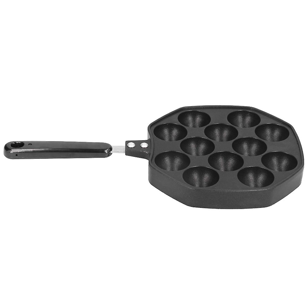 12 Cavities Aluminum Takoyaki Pan Maker Octopus Balls Egg Puffs Baking Pan Home Cooking Tools