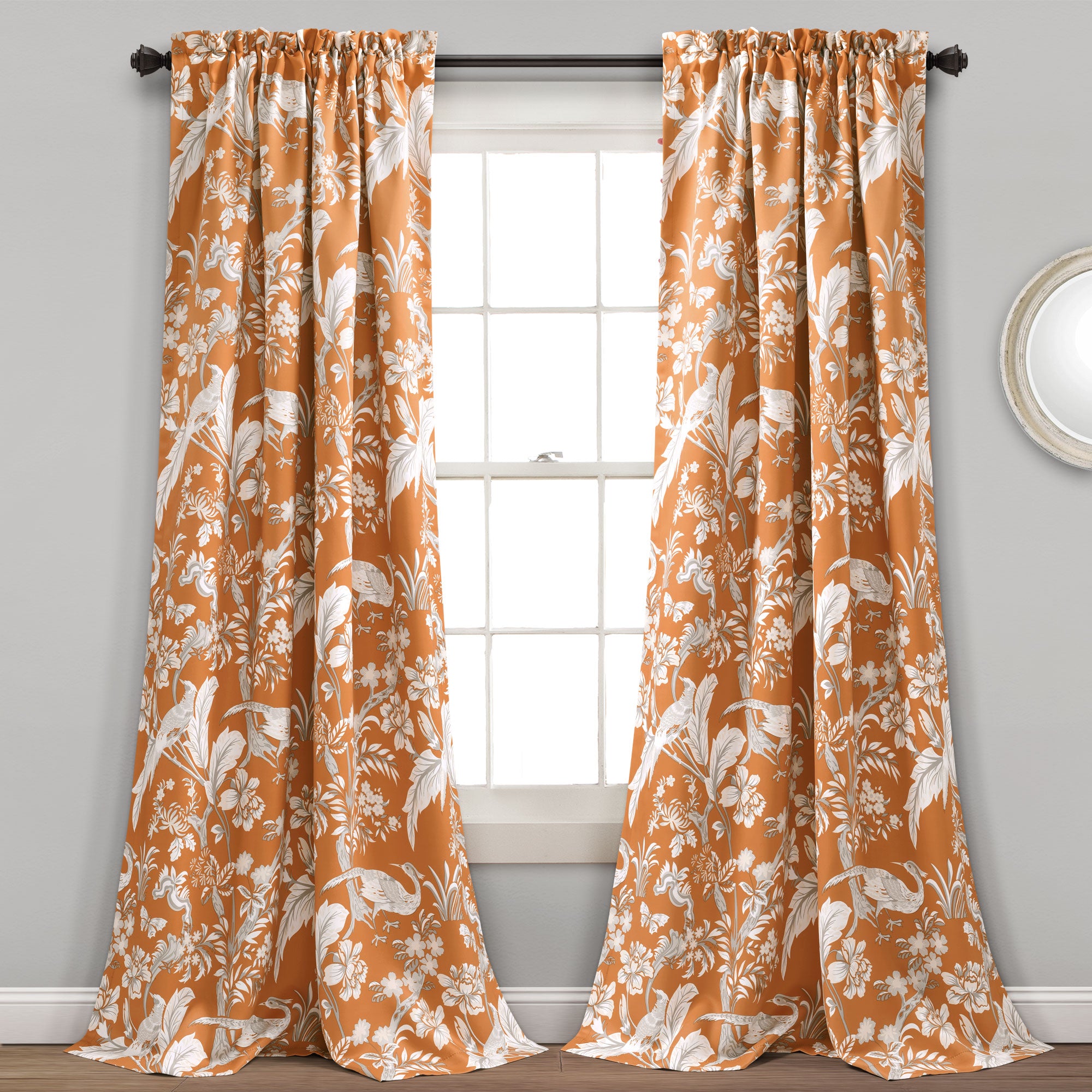 Dolores Light Filtering Window Curtain Set