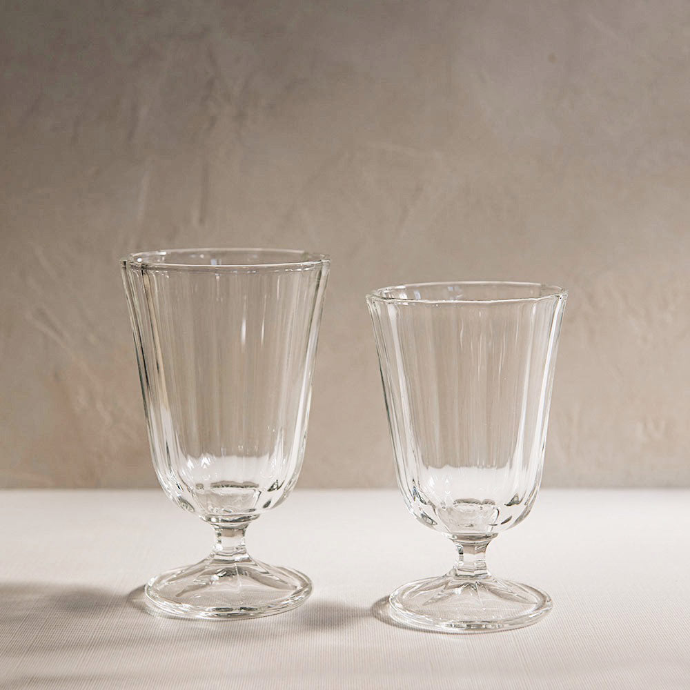 Fluted Glassware Set