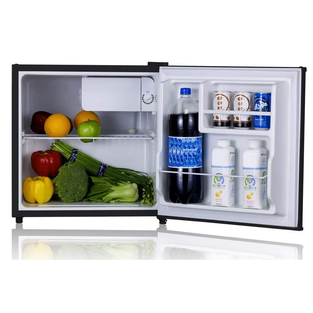 SPT 17 cu ft Mini Fridge in Stainless Steel with Freezer