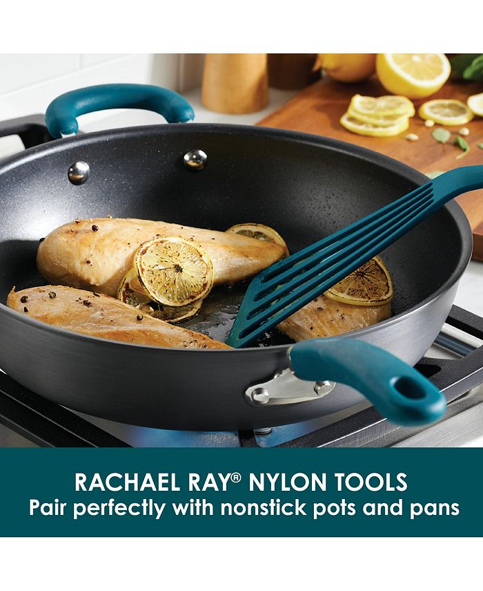 Rachael Ray Nylon Nonstick Tools Set， 10-Piece