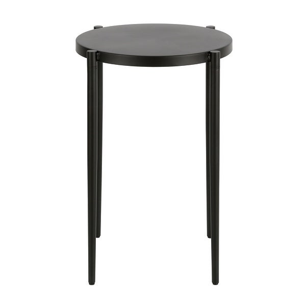 Wayne Side Table Blackened Bronze Finish