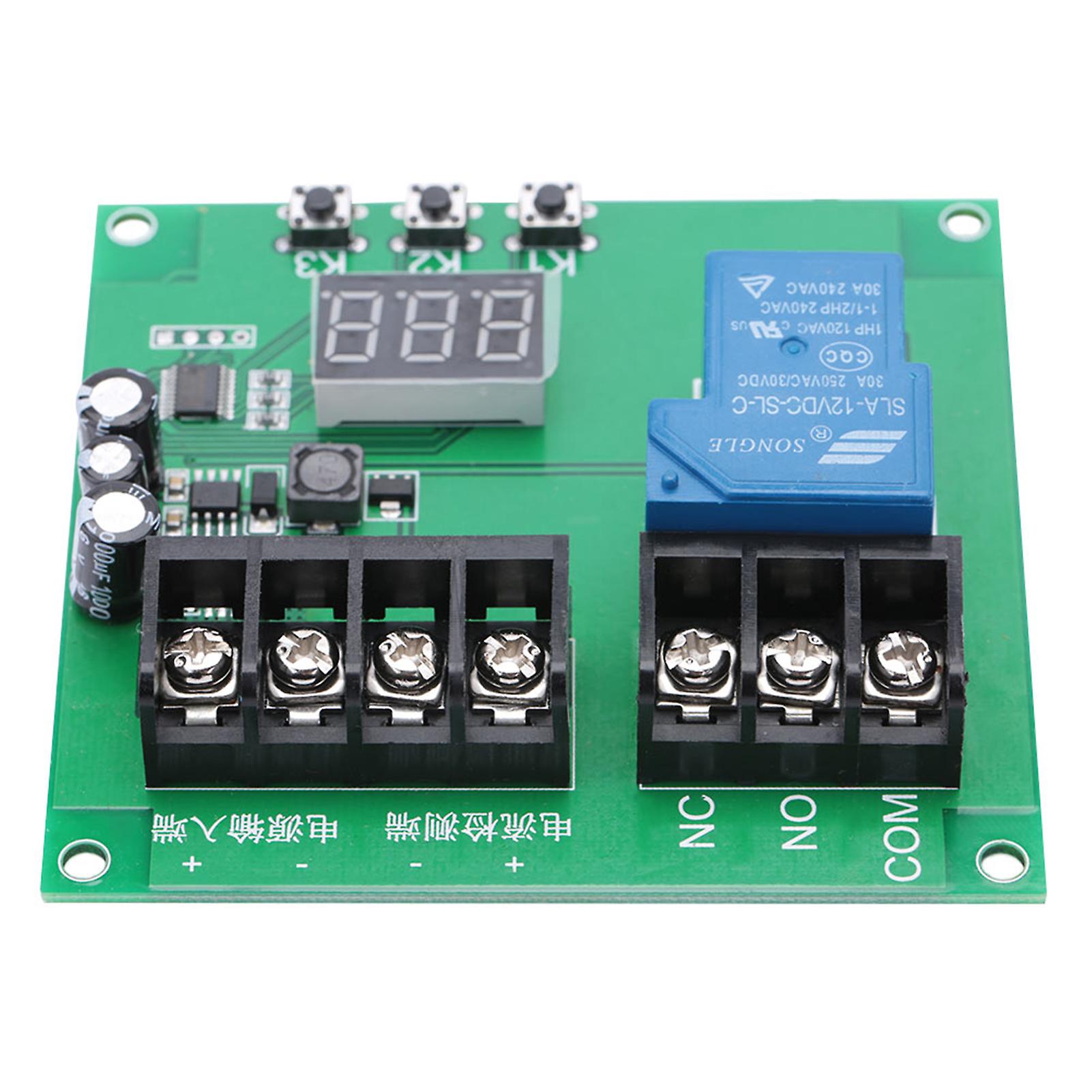 7-30v 0-30a Dc Current Detection Sensing Module Overcurrent Protection Relay Module