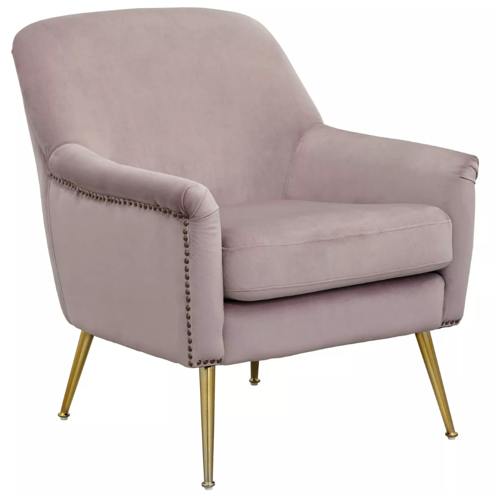 Upholstered Chair - Vita in rose