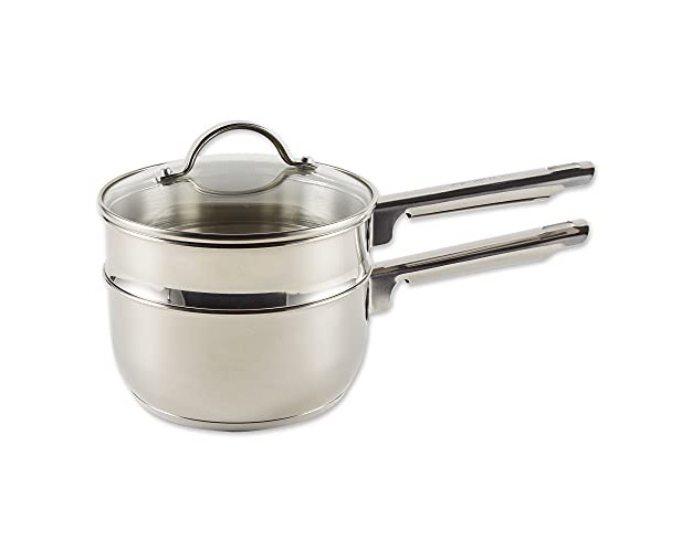 Rsvp International Induction Double Boiler 1 Quart Multi Color