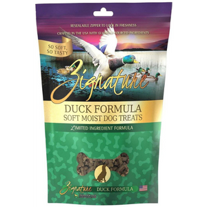 Zignature Duck Formula Soft and Chewy Dog Treats 4 oz