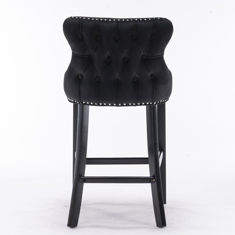 Leisure Style Bar Chairs Bar stools 2pc