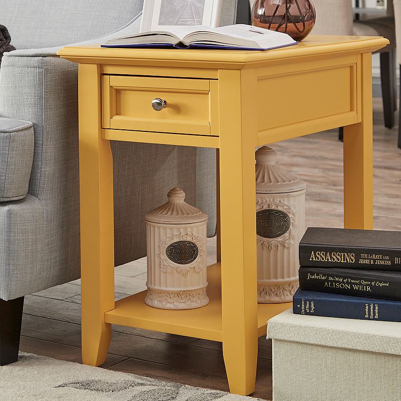 HomeVance Otero Charging End Table