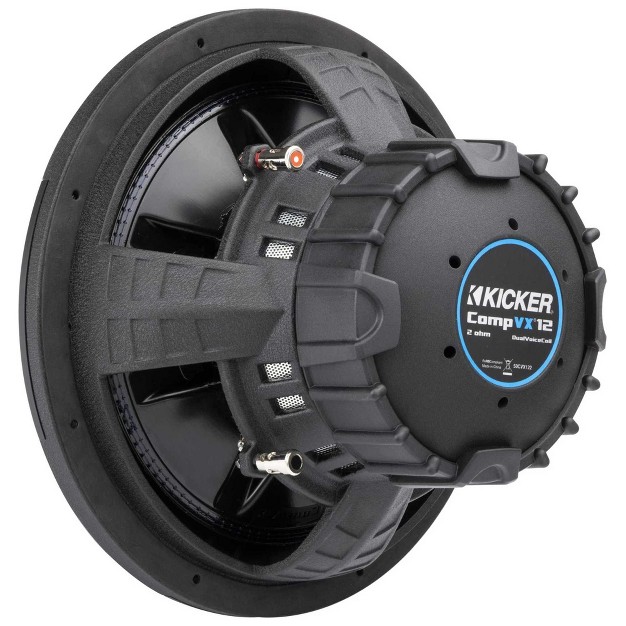 Kicker 50cvx122 Compvx 12 inch Subwoofer Dual 2 ohm