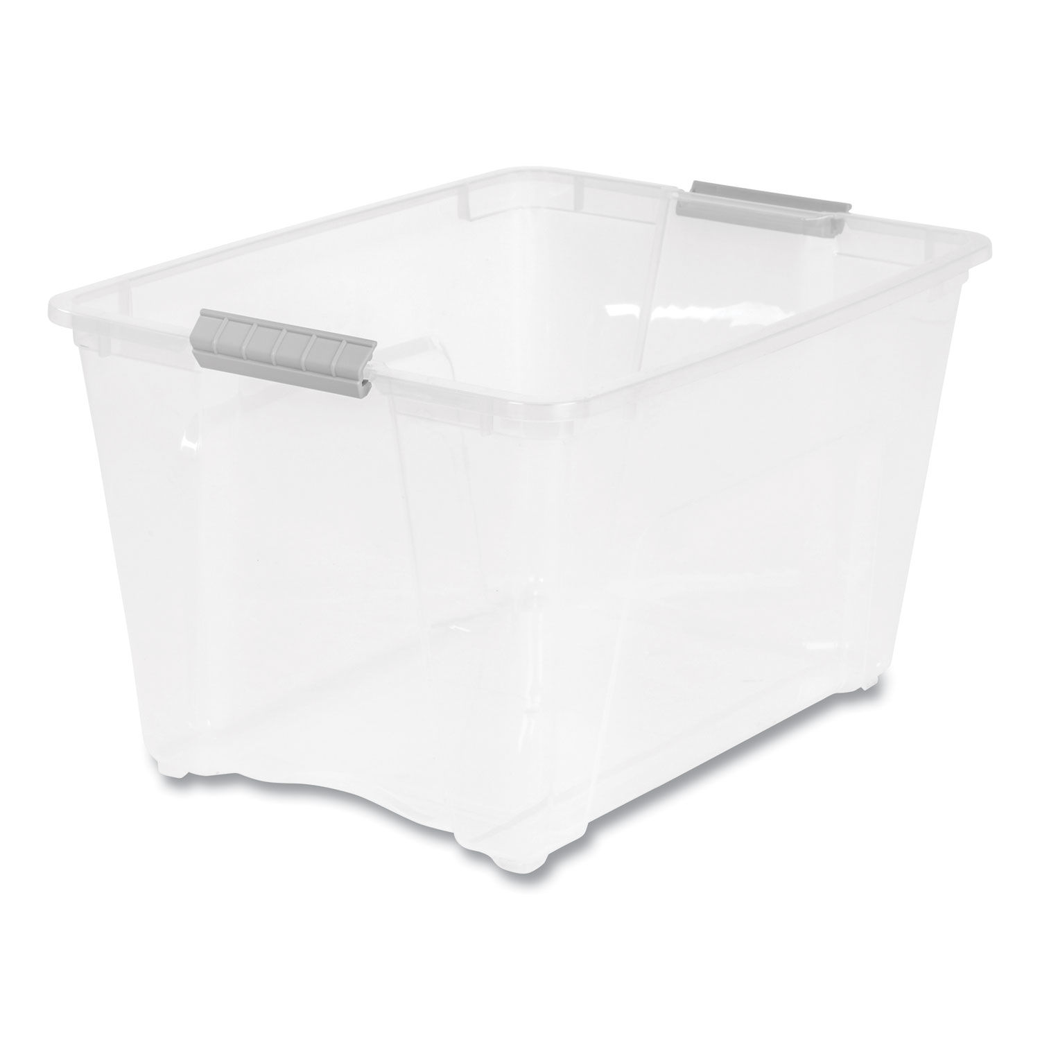 Stack and Pull Latching Flat Lid Storage Box by IRIS IRS100243