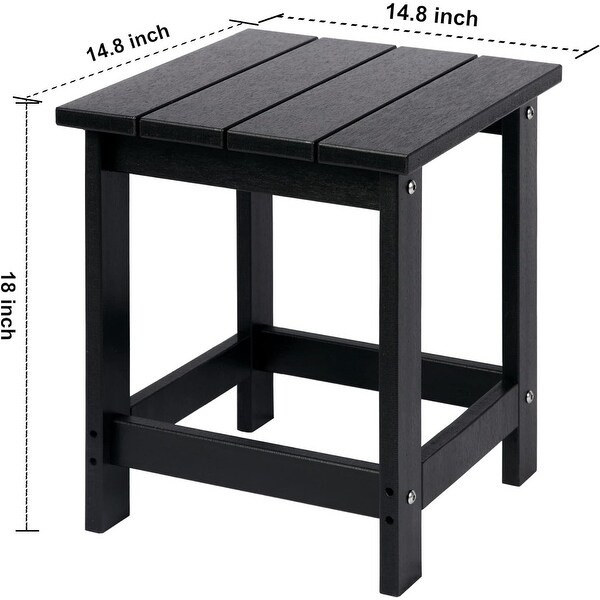 Side Table，Pool Composite Patio Table