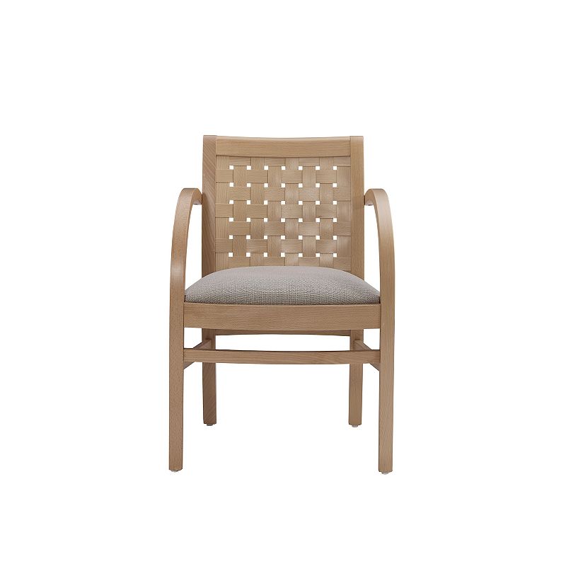 Linon Samantha Woven Arm Chair