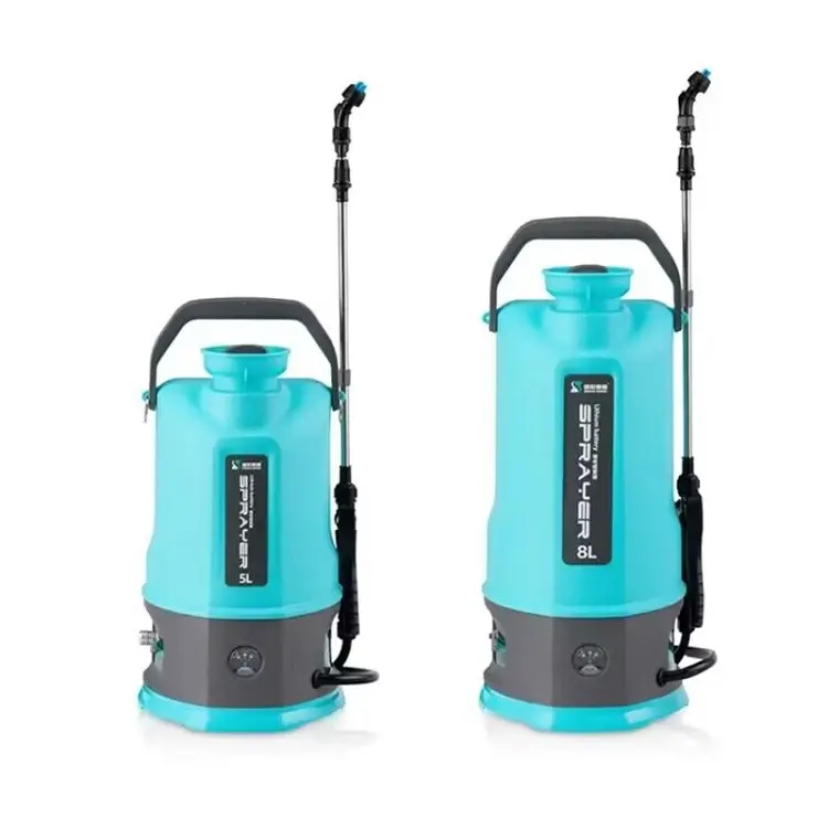 Sinleader Electric knapsack 5L DC12V 3 Kinds Nozzles Plastic Mist Pack Battery Sprayers For Garden