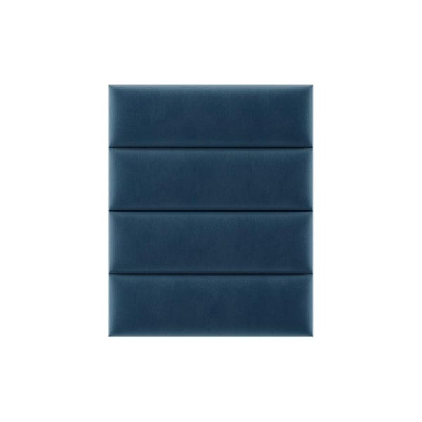 VANT Upholstered Headboards - Peacock Blue - 39 Inch - Set of 4 panels - - 21157829