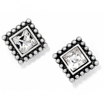 Brighton  Sparkle Square Mini Post Earrings