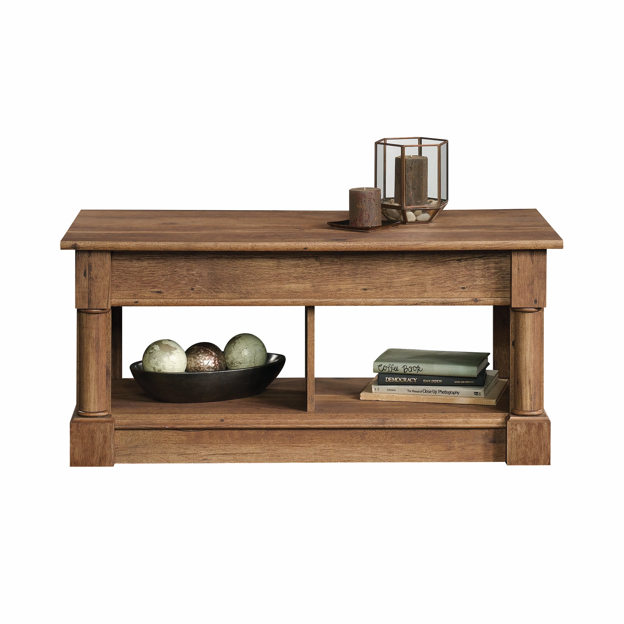 Sauder Palladia Lift-top Coffee Table, Vintage Oak Finish