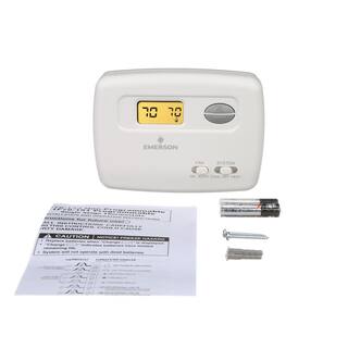 Emerson 70 Series Classic Non-Programmable Single Stage (1H1C) Thermostat 1F78-144