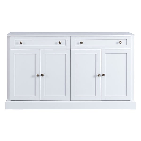 Kitchen Sideboard Storage Buffet Cabinet with 2 Drawers and 4 Doors