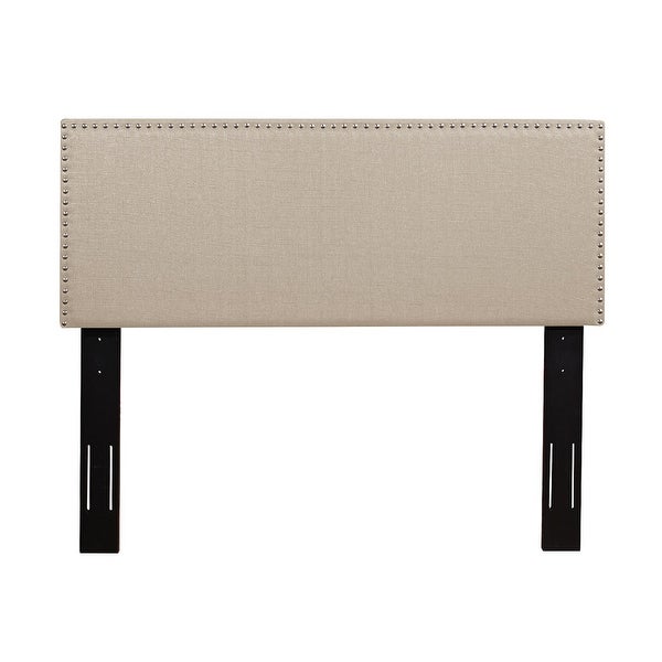 Modern Fabric Upholstered Panel Headboard - - 36288423