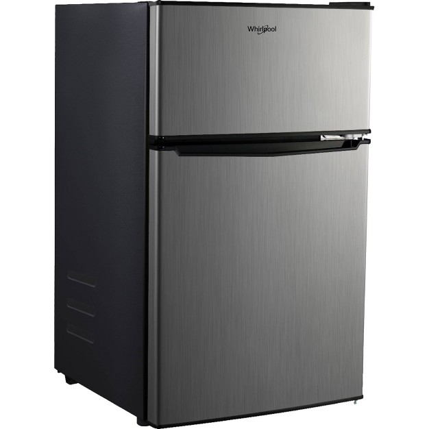 Whirlpool 3 1 Cu Ft Mini Refrigerator Stainless Steel Wh31s1e