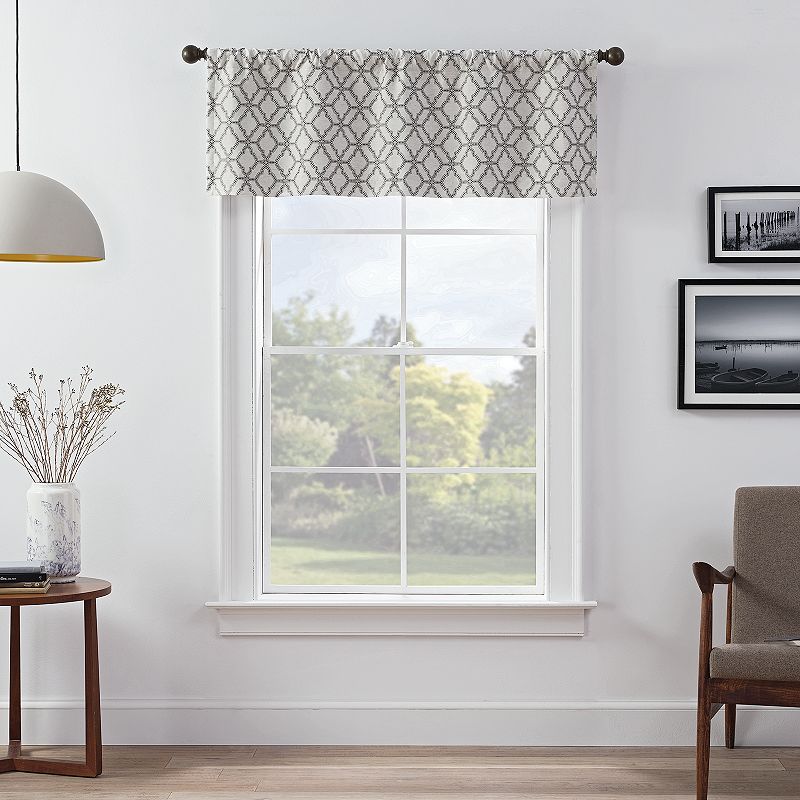 eclipse Lollie 1-Panel Blackout Window Valance