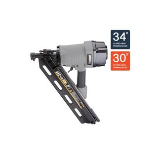 NuMax Pneumatic 34-Degree 3-12 in. Clipped Head Framing Nailer SFR3490