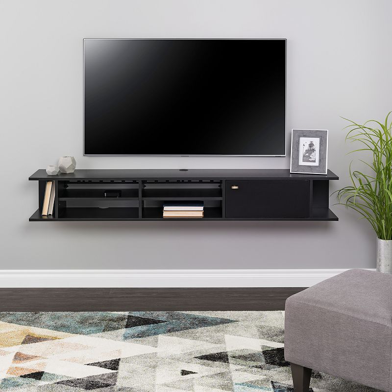 Prepac Wall Mount Media Console Shelf