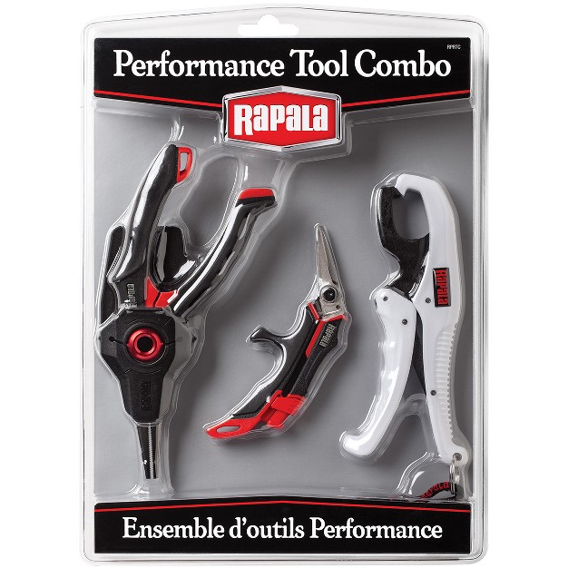 Rapala Performance Tool Combo Pack pliers Scissors Gripper