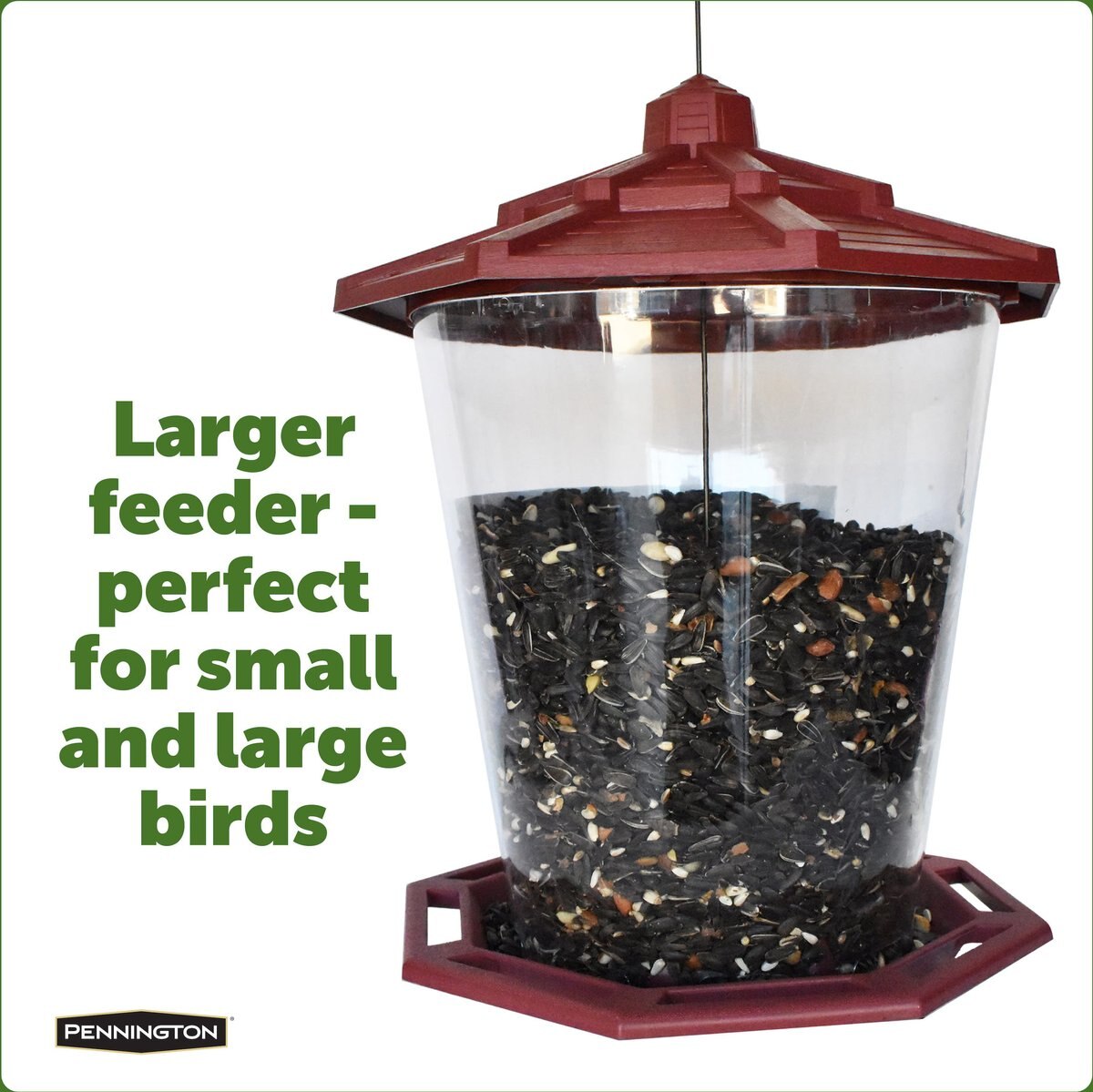 Pennington Earth Smart Recycled Grand Ecozebo Bird Feeder