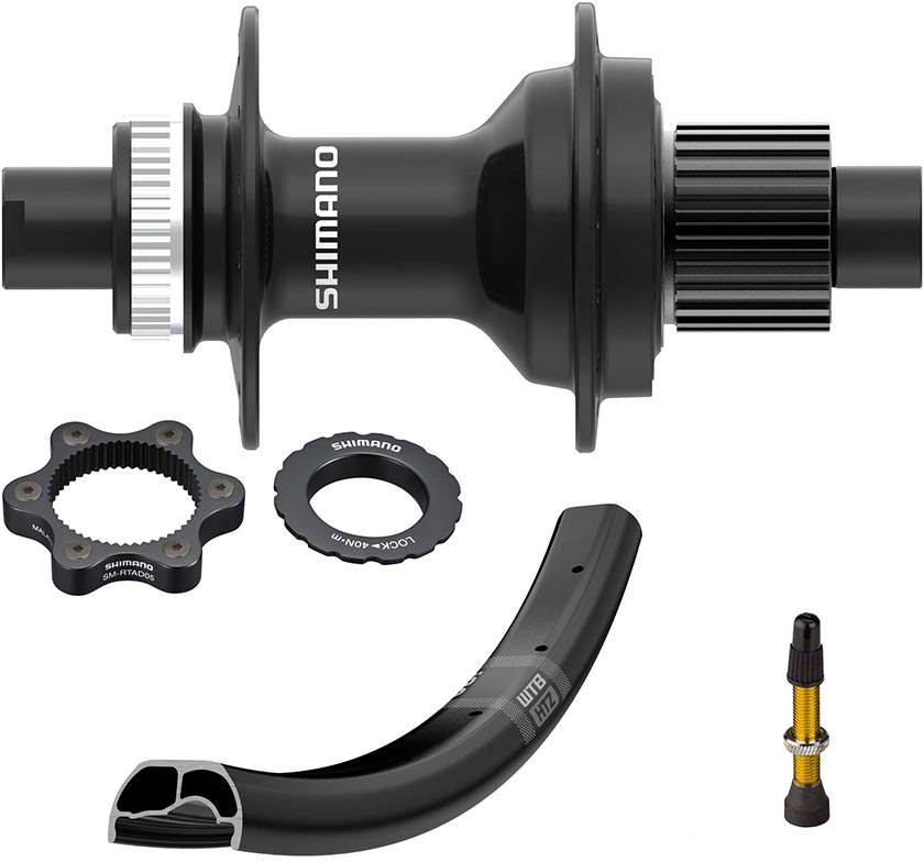 Shimano MT410-B on WTB HTZ i30 27.5