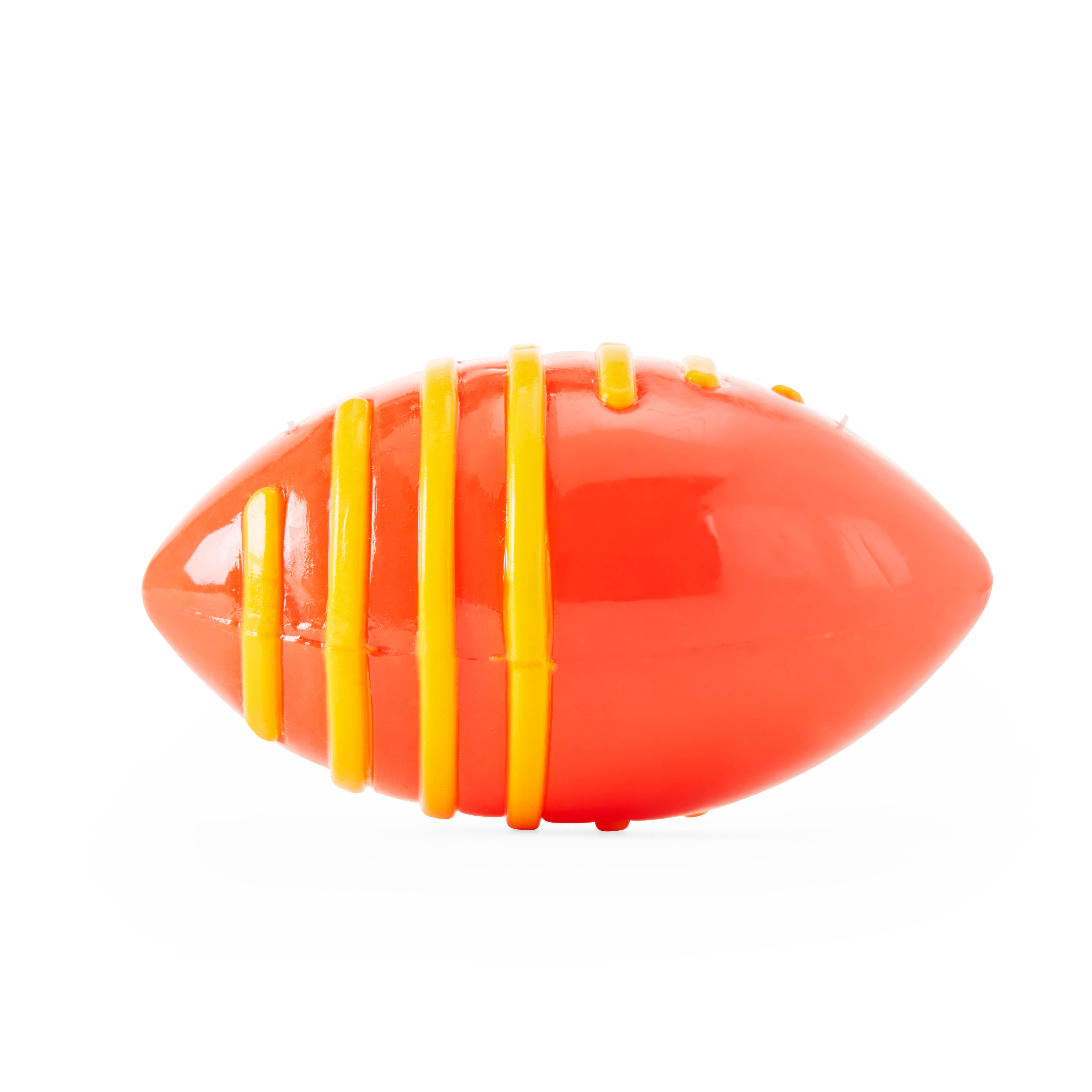 Leaps  Bounds TPR Football Dog Toy， X-Small