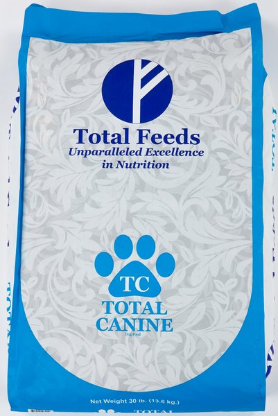 Total Feeds Total Canine Dog Food， 30-lb bag