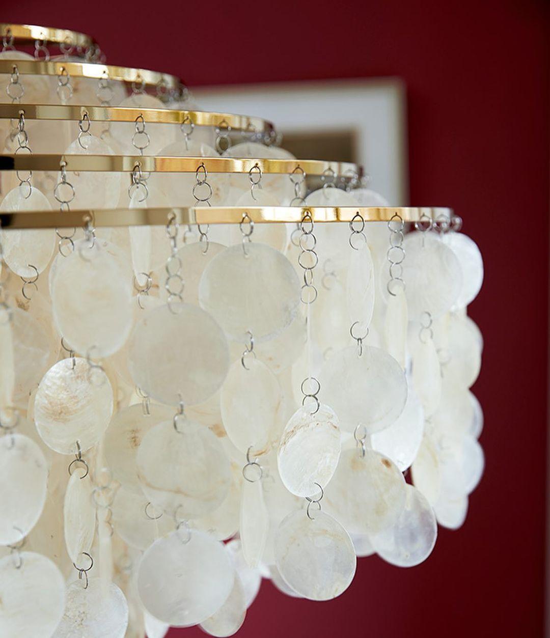 Round Shell Chandelier