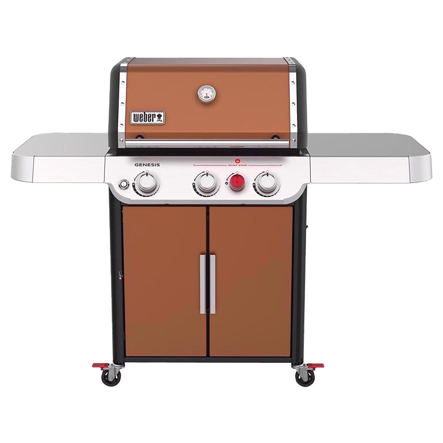 Weber Genesis E-325s 3 Burner Liquid Propane Grill Copper