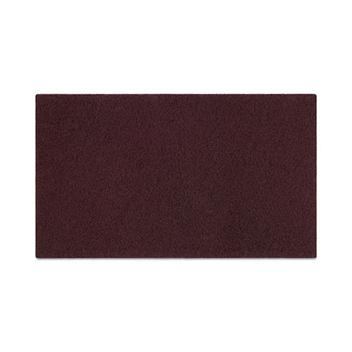 Boardwalk Deep Scrub Pads | 20 x 14， Maroon， 10