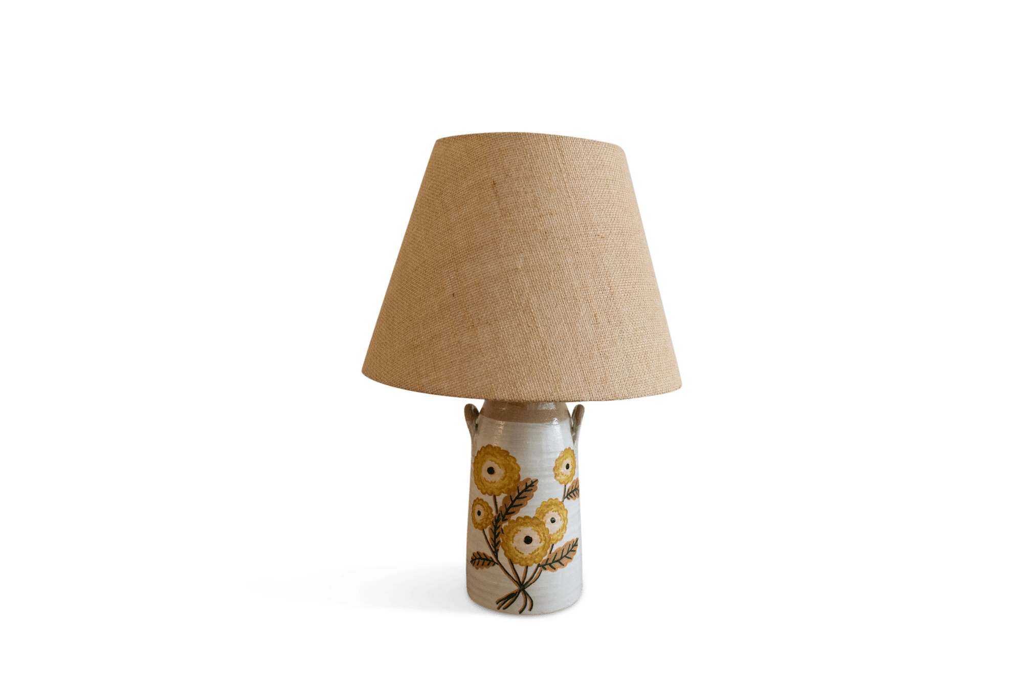 Rebekah Miles, Ranunculus Table Lamp in Ochre